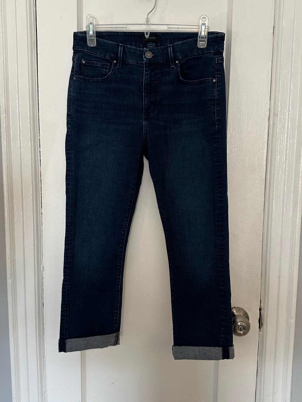 AT High Rise Straight Crop Jeans Sz 6 - EUC/Like New